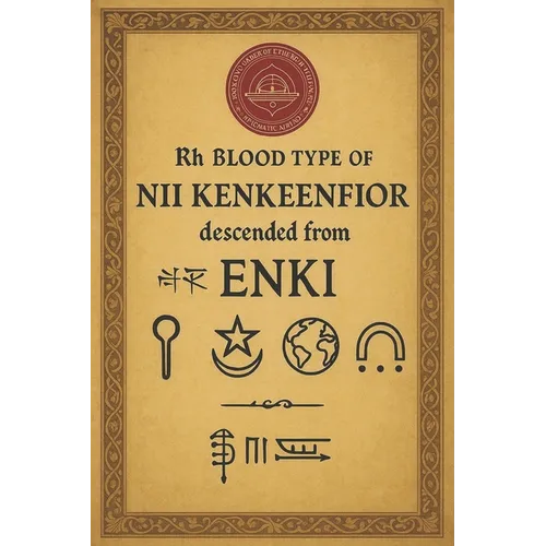 Rh Blood Type of Nii Kenkeenfior Descended from Enki