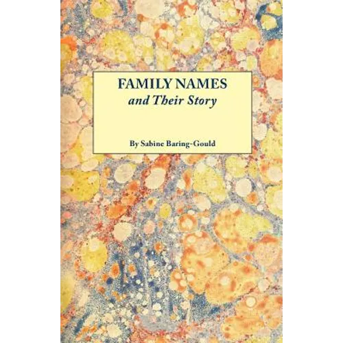 Family Names & Their Story