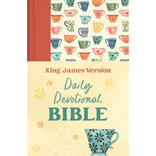 Daily Devotional Bible King James Version [Tangerine Tea Time]