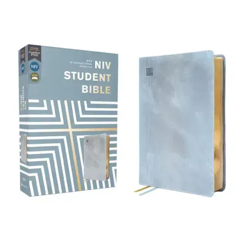 Niv, Student Bible, Leathersoft, Teal, Comfort Print