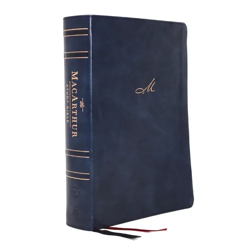 Nkjv, MacArthur Study Bible, 2nd Edition, Leathersoft, Blue, Comfort Print: Unleashing God's Truth One Verse at a Time