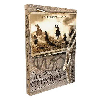 Niv, the Way for Cowboys New Testament with Psalms and Proverbs, Pocket-Sized, Paperback, Comfort Print