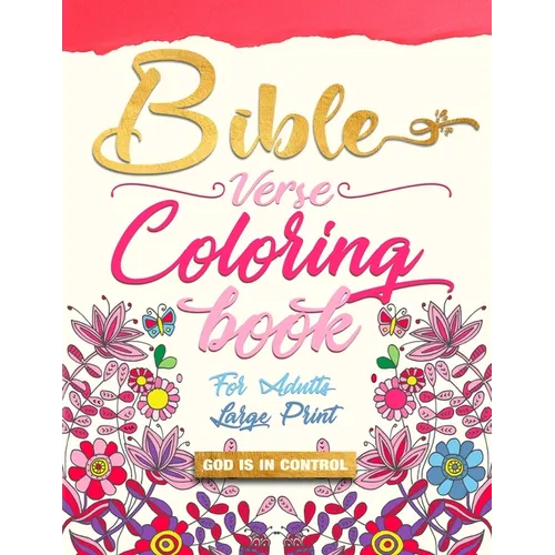 Bible Verse Coloring book for Adults Large Print