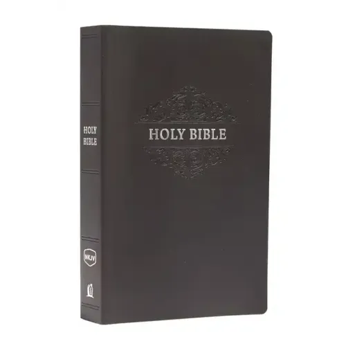 NKJV, Holy Bible, Soft Touch Edition, Imitation Leather, Black, Comfort Print