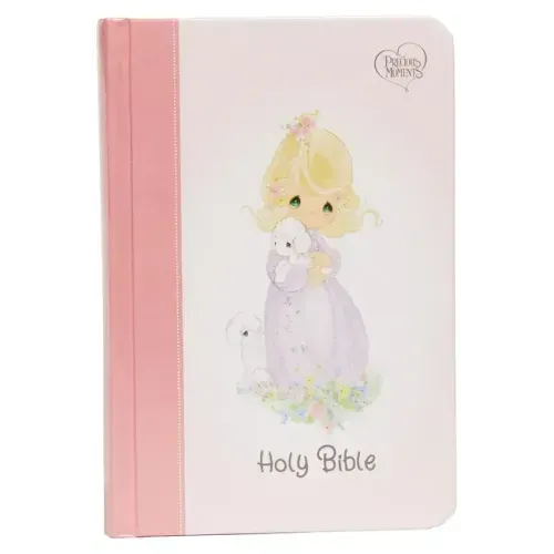 Nkjv, Precious Moments Small Hands Bible, Pink, Hardcover, Comfort Print: Holy Bible, New King James Version