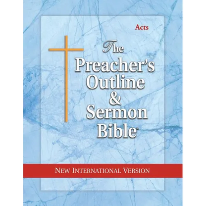 Preacher's Outline & Sermon Bible-NIV-Acts - Paperback