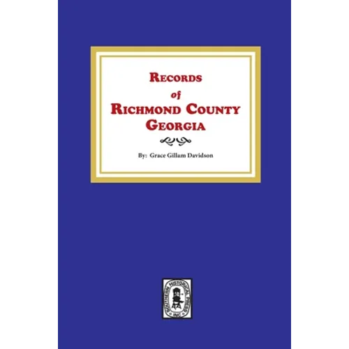 Records of Richmond County, Georgia