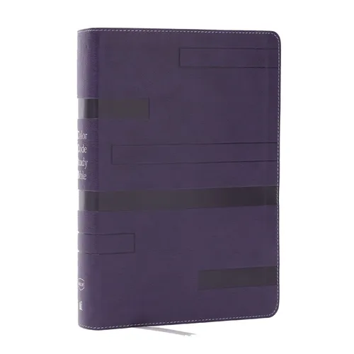 Color Code Study Bible, Revealing God's Truth Color by Color (Nkjv, Purple Leathersoft, Red Letter)