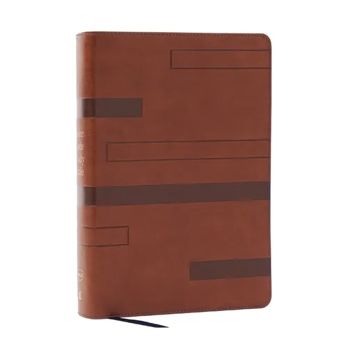 Color Code Study Bible, Revealing God's Truth Color by Color (Nkjv, Brown Leathersoft, Red Letter, Thumb Indexed)