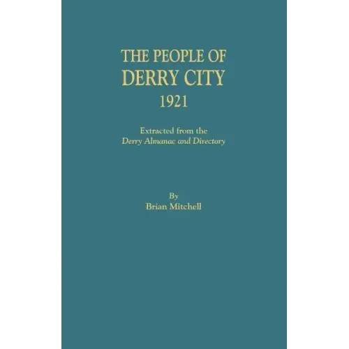 People of Derry City, 1921