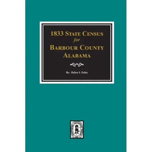 1833 State Census for Barbour County, Alabama