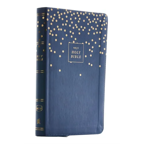 Nkjv, Thinline Bible Youth Edition, Leathersoft, Blue, Red Letter Edition, Comfort Print