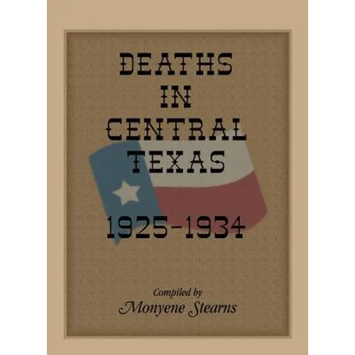Deaths in Central Texas, 1925-1934