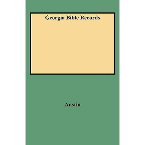 Georgia Bible Records