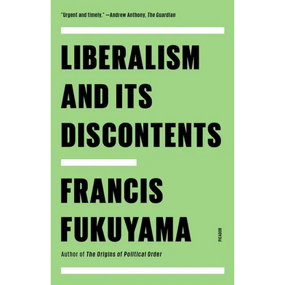 Liberalism and Its Discontents - Paperback
