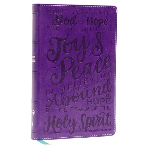 Nkjv, Holy Bible for Kids, Verse Art Cover Collection, Leathersoft, Purple, Comfort Print: Holy Bible, New King James Version