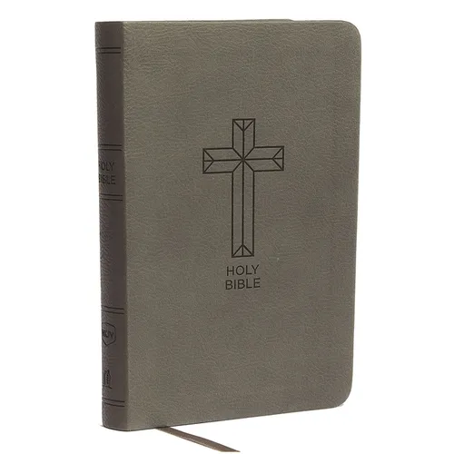 NKJV, Value Thinline Bible, Compact, Imitation Leather, Black, Red Letter Edition