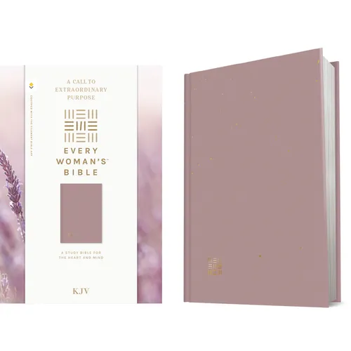 KJV Every Woman's Bible, Filament Enabled (Hardcover, Plum, Red Letter)