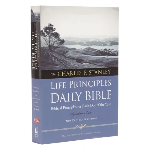 Charles F. Stanley Life Principles Daily Bible-NKJV
