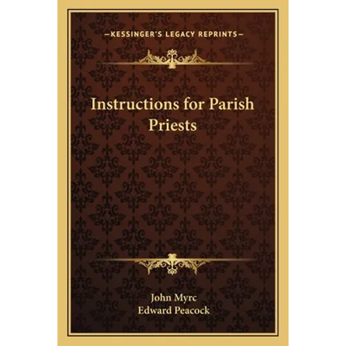 Instructions for Parish Priests
