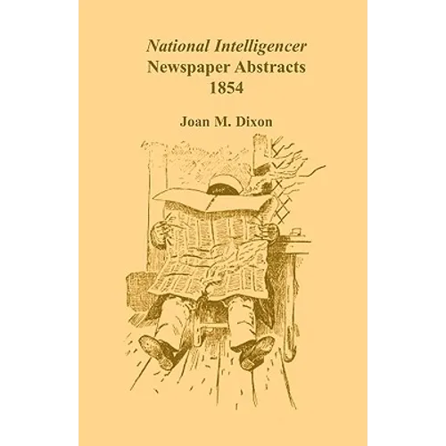 National Intelligencer Newspaper Abstracts, 1854