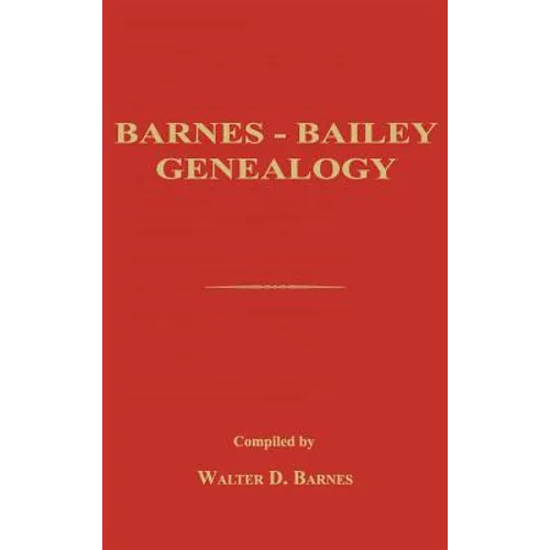 Barnes-Bailey Genealogy