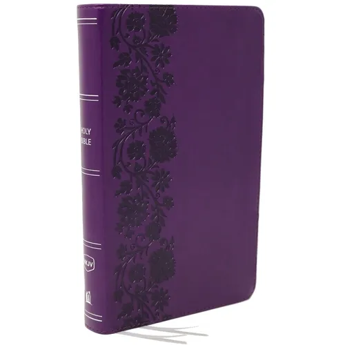 Nkjv, Reference Bible, Personal Size Large Print, Leathersoft, Purple, Red Letter Edition, Comfort Print: Holy Bible, New King James Version